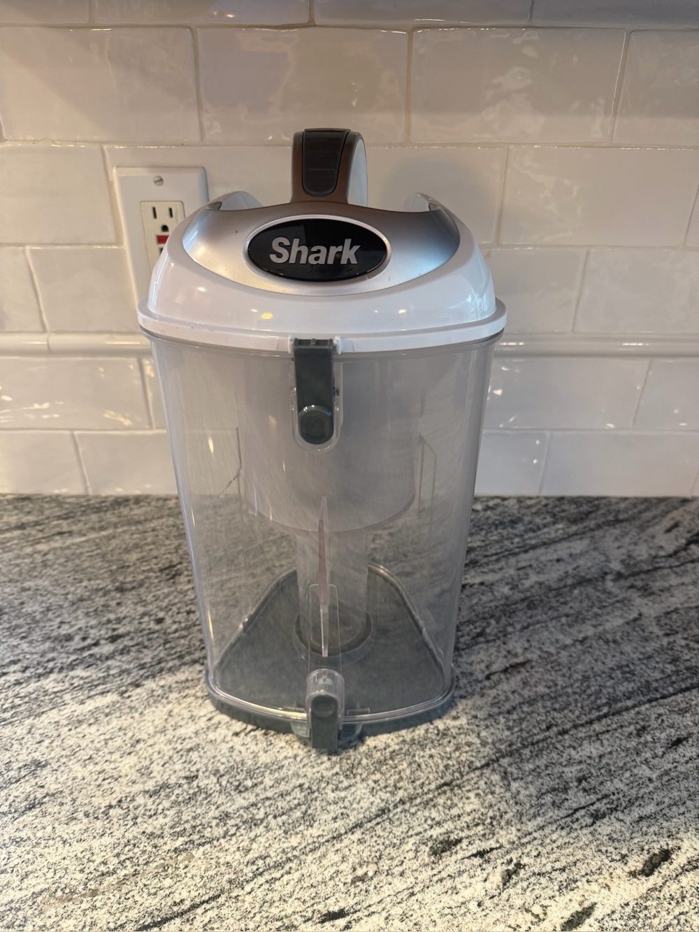 Genuine Shark Navigator NV356 NV355 NV358 NV370 ~ Dust Cup White OEM